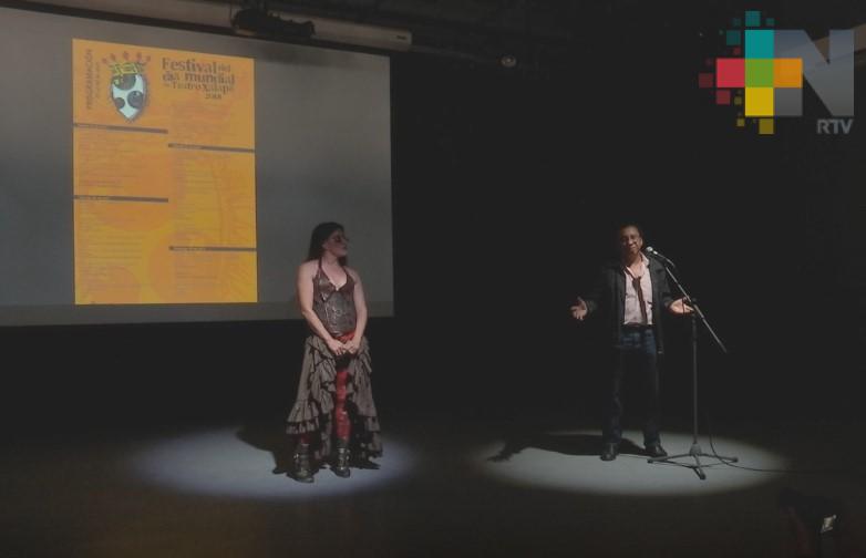 Con talleres y obras teatrales celebrarán el Día Mundial del Teatro, en Xalapa