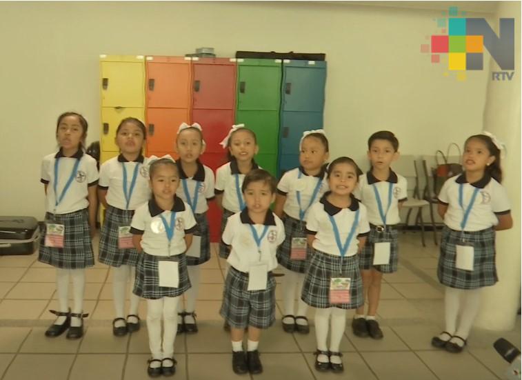 Llega otra escuela a grabar en RTV su tema de «Vida saludable»