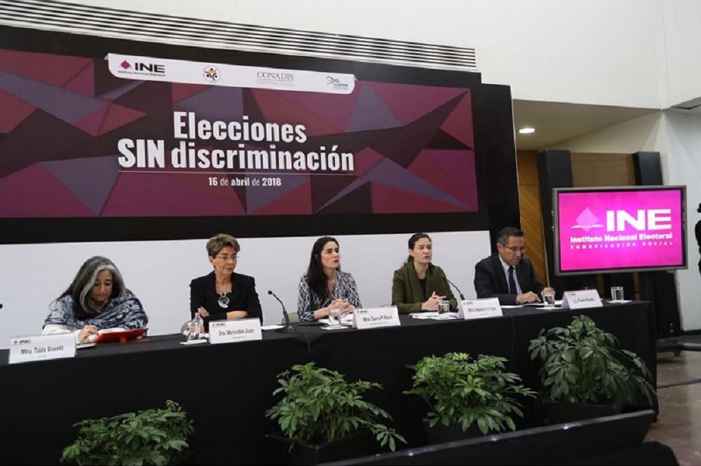 Presenta INE cápsulas informativas “Elecciones sin Discriminación”