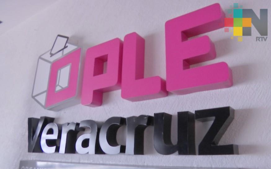 OPLE Veracruz espera sean mínimos los recursos de impugnación