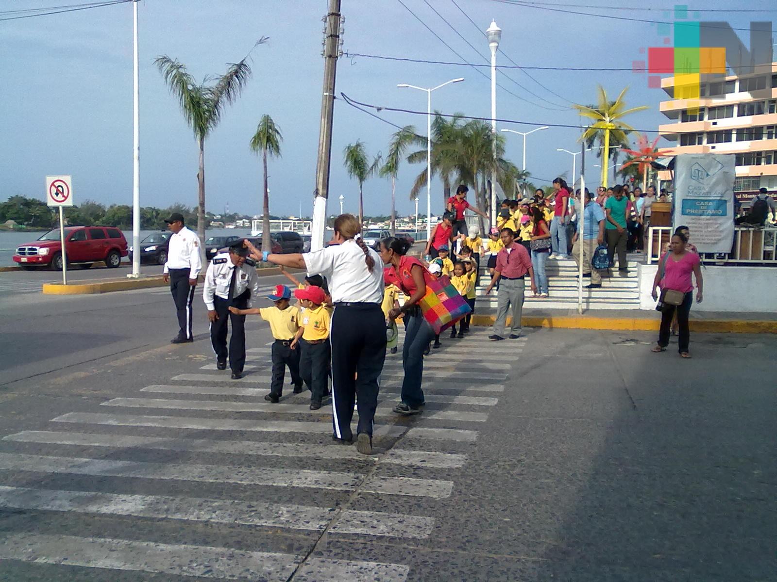 En Tuxpan inician programa “Educación vial en tu escuela”