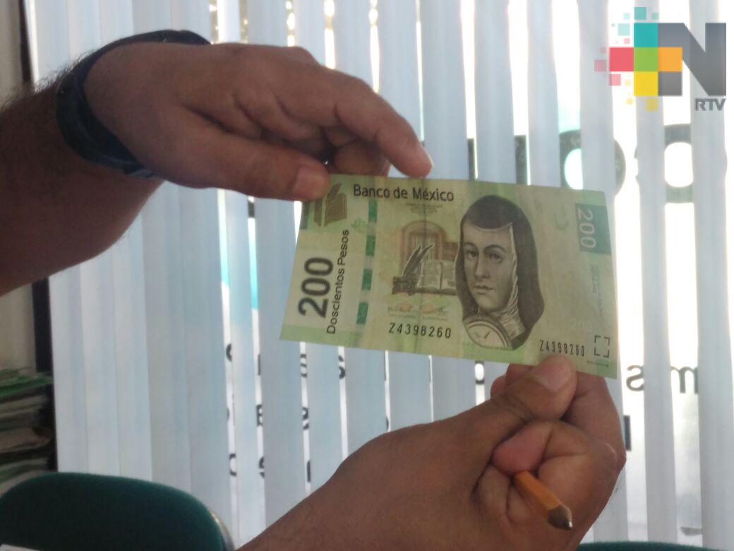 Condusef emite alerta por circulación de billetes falsos en zona Veracruz-Boca del Río