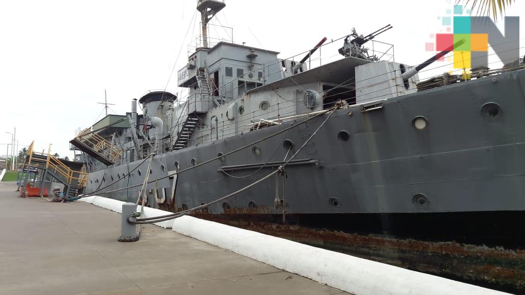 Buque Guanajuato no representa riesgo para la población: PC Boca del Río