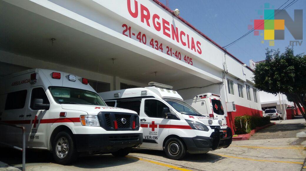 Aumenta atención de emergencias en Cruz Roja de Córdoba