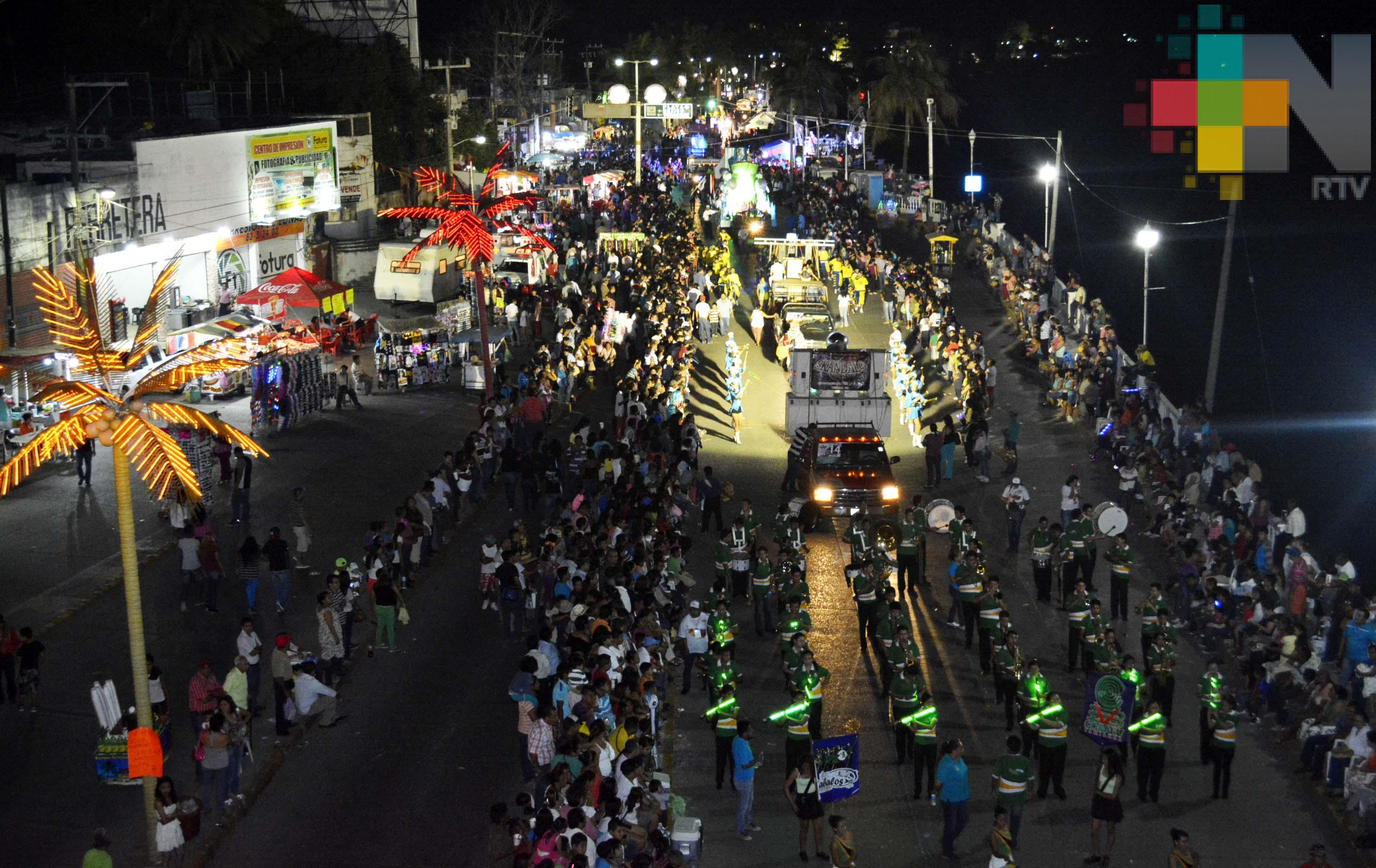 Supervisan zona de masivos del Carnaval de Tuxpan 2018