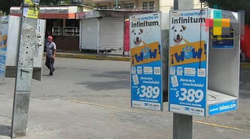 Retirarán casetas telefónicas en Tierra Blanca