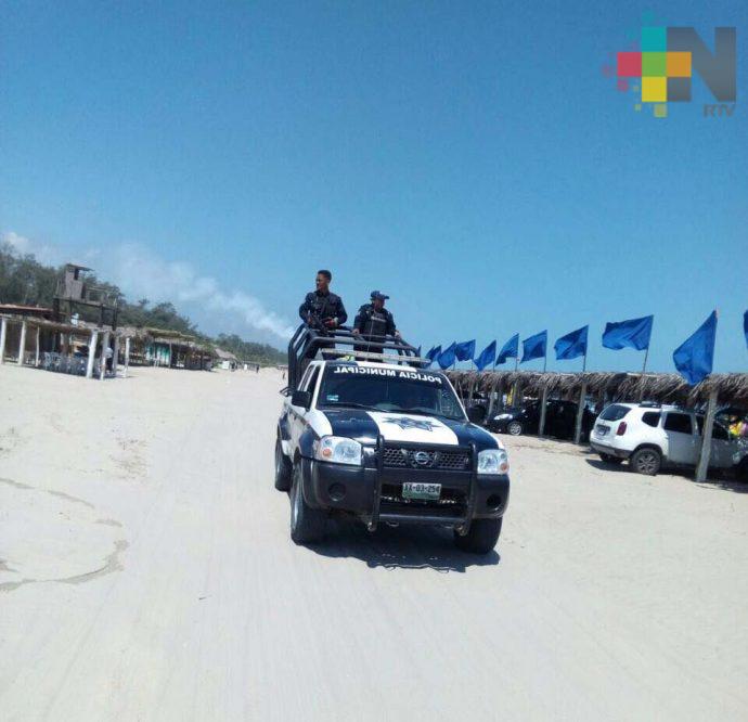 Termina operativo de Semana Santa; grupos de seguridad mantienen presencia en playas de Tuxpan