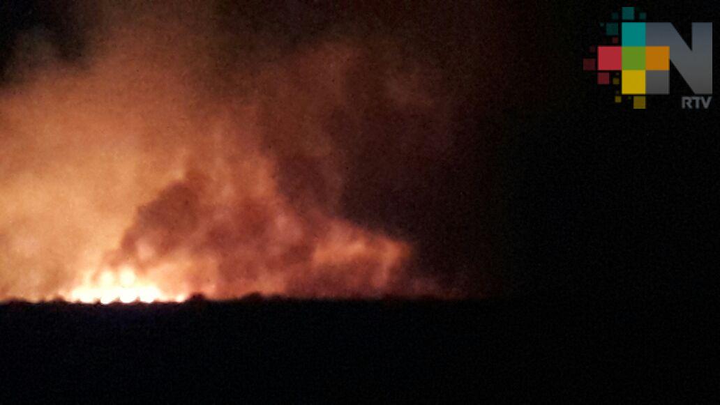 Incendio ocurrido en la Riviera Veracruzana pudo ser provocado