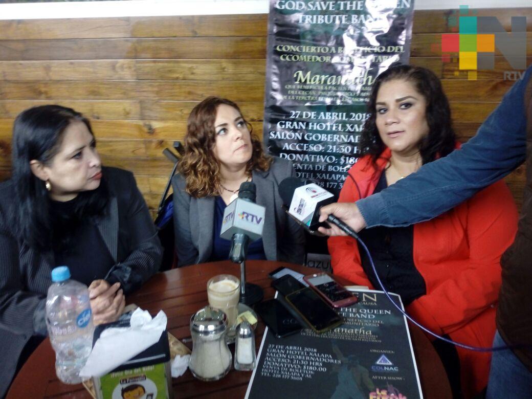 «Queen con causa» concierto a beneficio del comedor Maranatha, en Xalapa