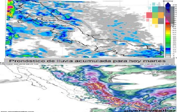 Prevén lluvias y tormentas los siguientes días