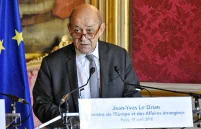 Canciller de Francia ofrece “alianza” estratégica a México