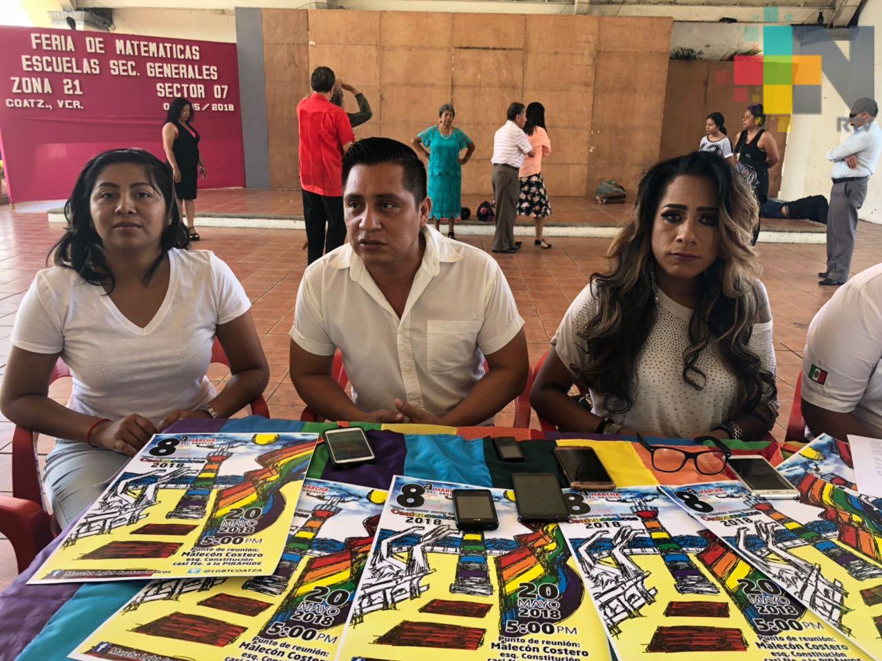 Comunidad LGBT de Coatzacoalcos celebrará marcha de la diversidad sexual