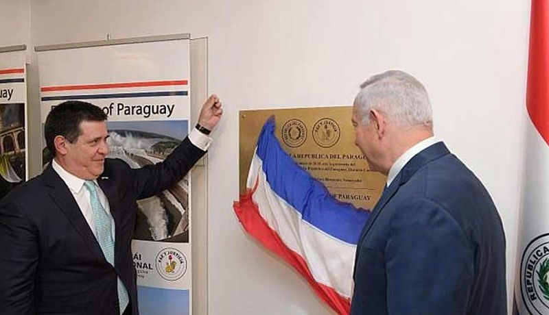 Paraguay abre embajada en Jerusalén en medio de la condena palestina