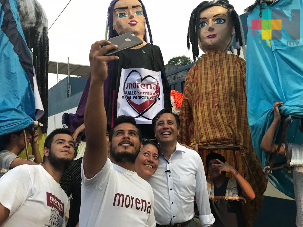 Aunque nuestros contrincantes se desesperen, nosotros puro amor y paz: Cuitláhuac