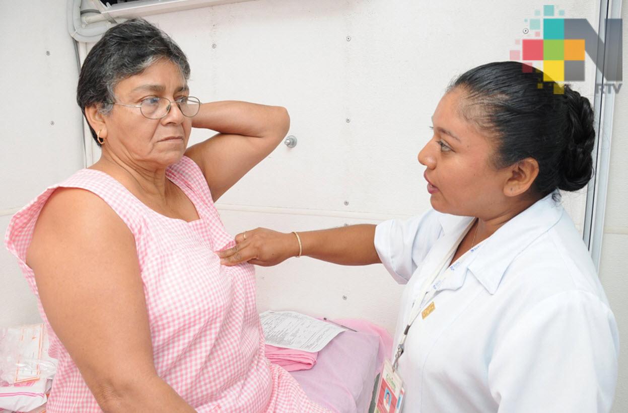 Programa de detección de cáncer de mama en Tantoyuca