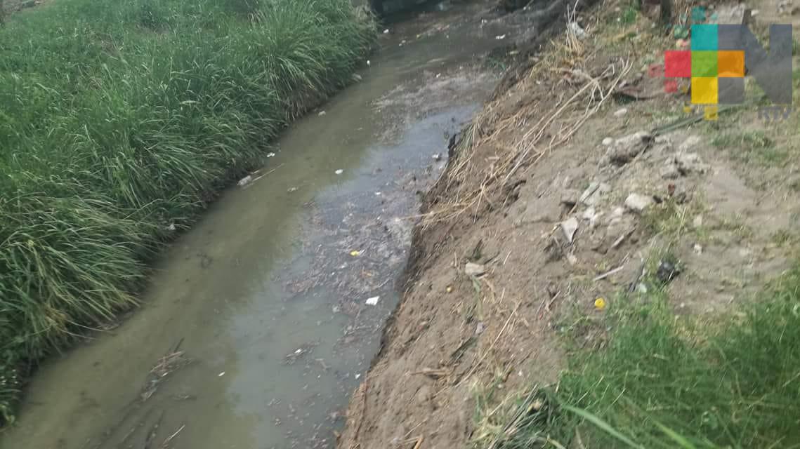 Limpian cauces naturales en Tierra Blanca