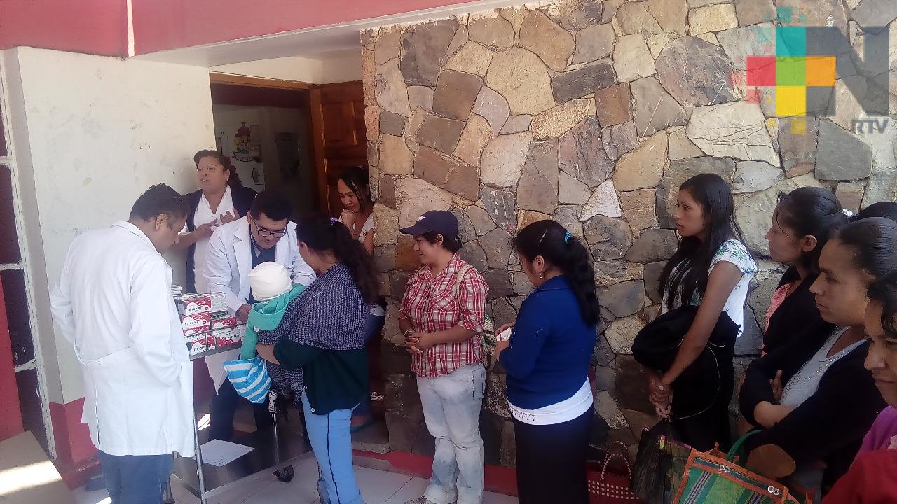 Inicia campaña permanente de salud en Zacualpan