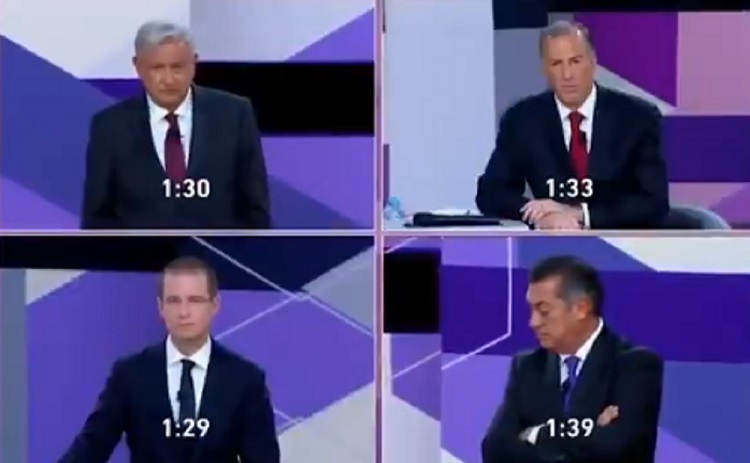 Segundo debate presidencial registra 1.3 millones de visitas en YouTube