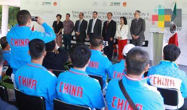 México y China consolidan sus relaciones en materia deportiva