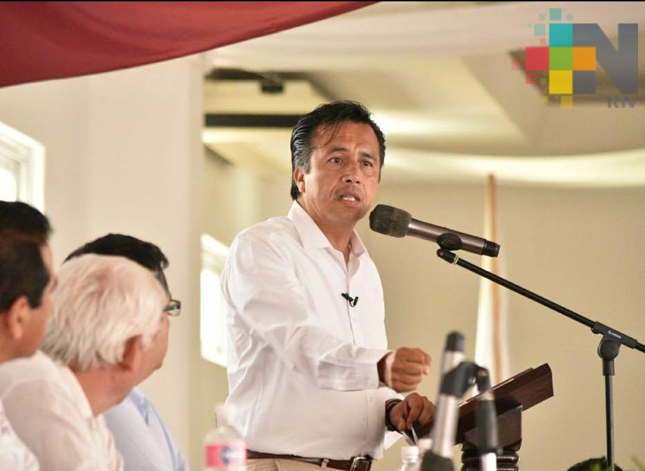 Campo y Turismo, prioridades para Veracruz: Cuitláhuac García Jiménez