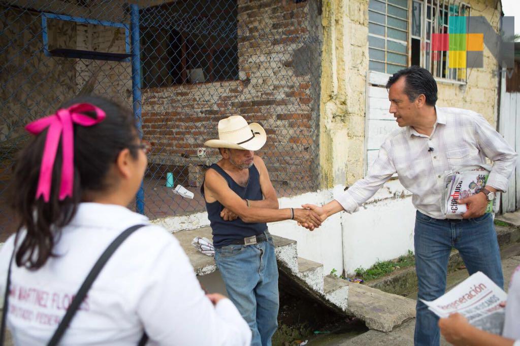 Asegura Cuitláhuac García que arrasará en elección para evitar posible fraude