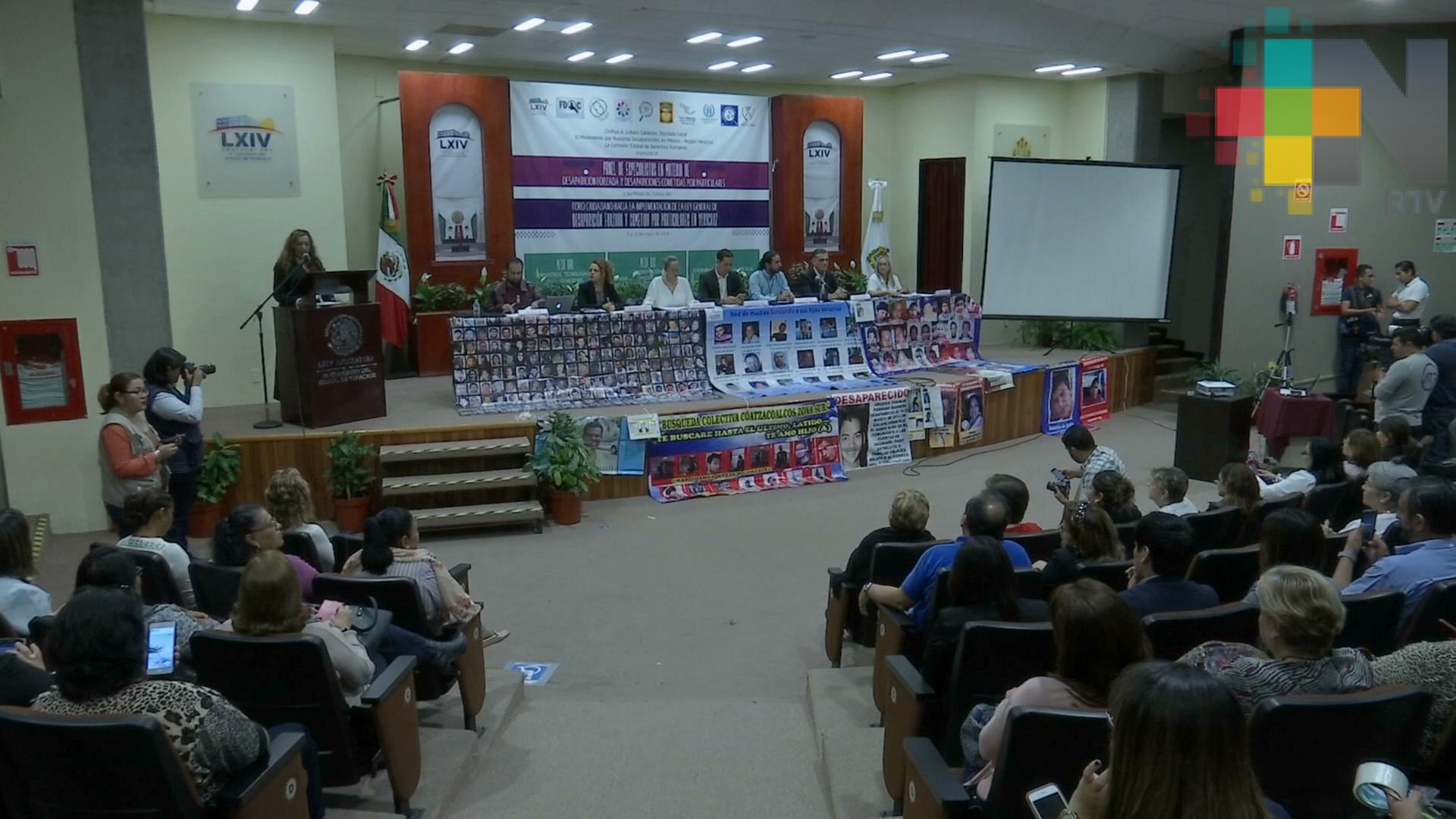 Reconoce Jorge Verástegui González voluntad política de Veracruz en castigar a exfuncionarios por desapariciones forzadas