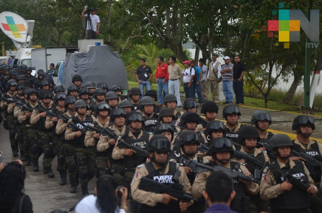 Refuerzan seguridad en Tuxpan