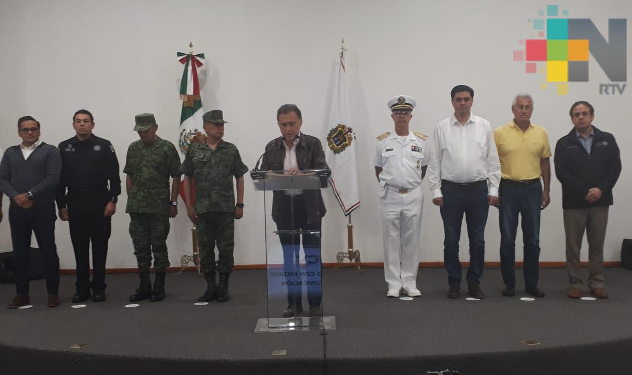 Incidencia delictiva bajó en 3 de 6 regiones del estado: Grupo de Coordinación Veracruz