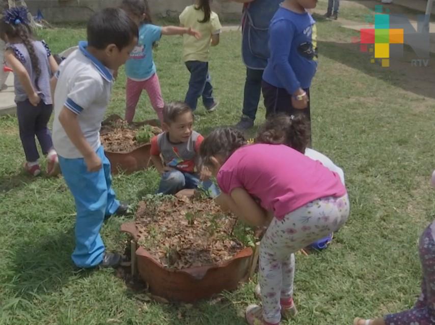 Proponen creación de huertos escolares en Veracruz