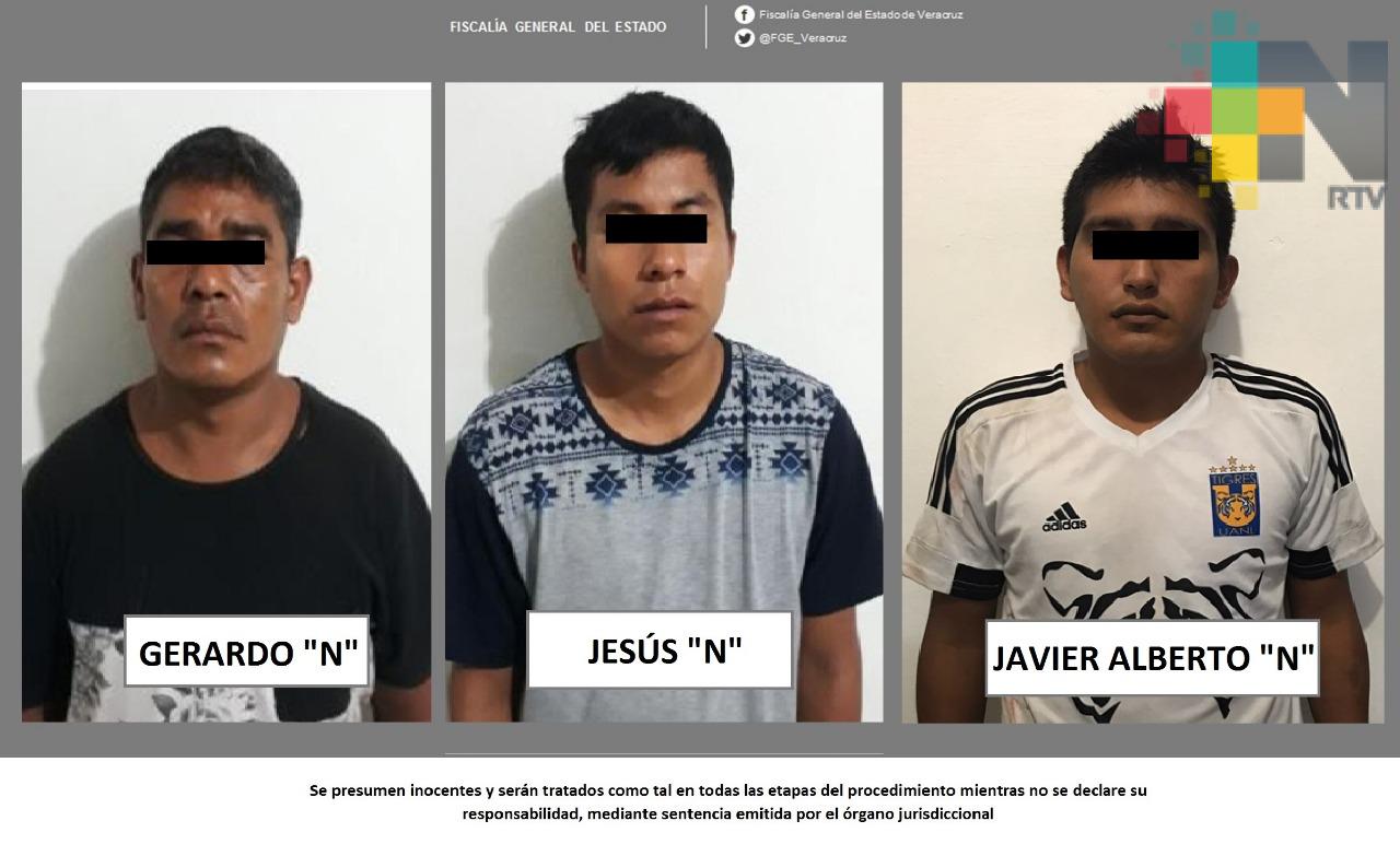 Procede FGE contra cuatro imputados por robo agravado, en Veracruz y Cosamaloapan