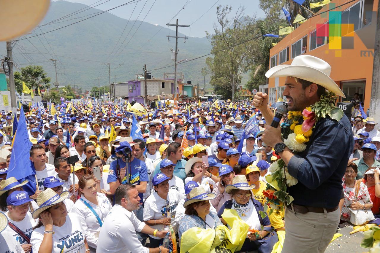 «Transformaremos cada municipio como lo hice en Boca del Río”: Miguel Ángel Yunes Márquez