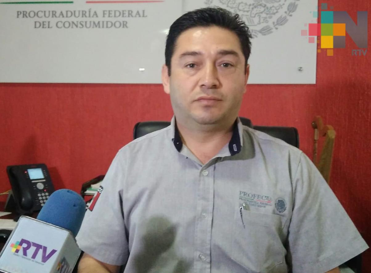 CFE y Grupo MAS encabezan quejas por aumento en tarifas: Profeco Veracruz