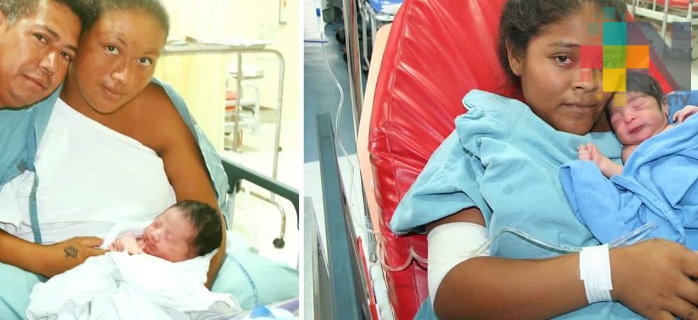 En Coatzacoalcos, dos mamás celebraron el 10 de mayo con nacimiento de sus bebés