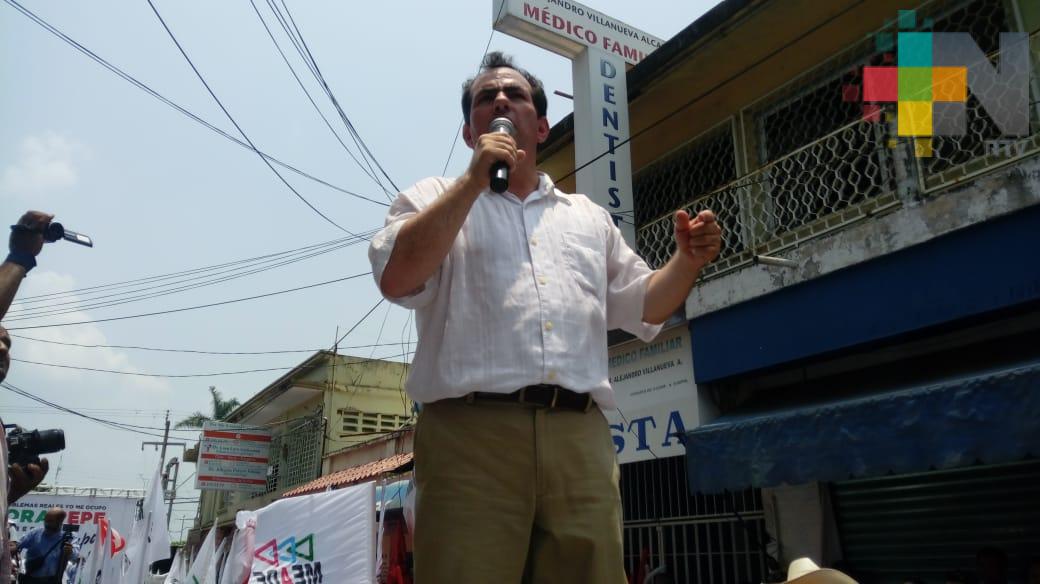 Pepe Yunes promete impulsar la actividad ganadera de la región