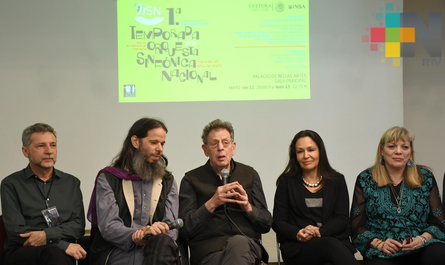 México y su gran cultura han enriquecido mi música desde hace 25 años: Philip Glass