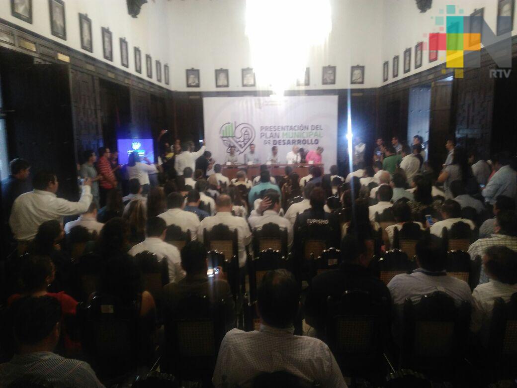 Presentan Plan Municipal de Desarrollo de la ciudad de Veracruz