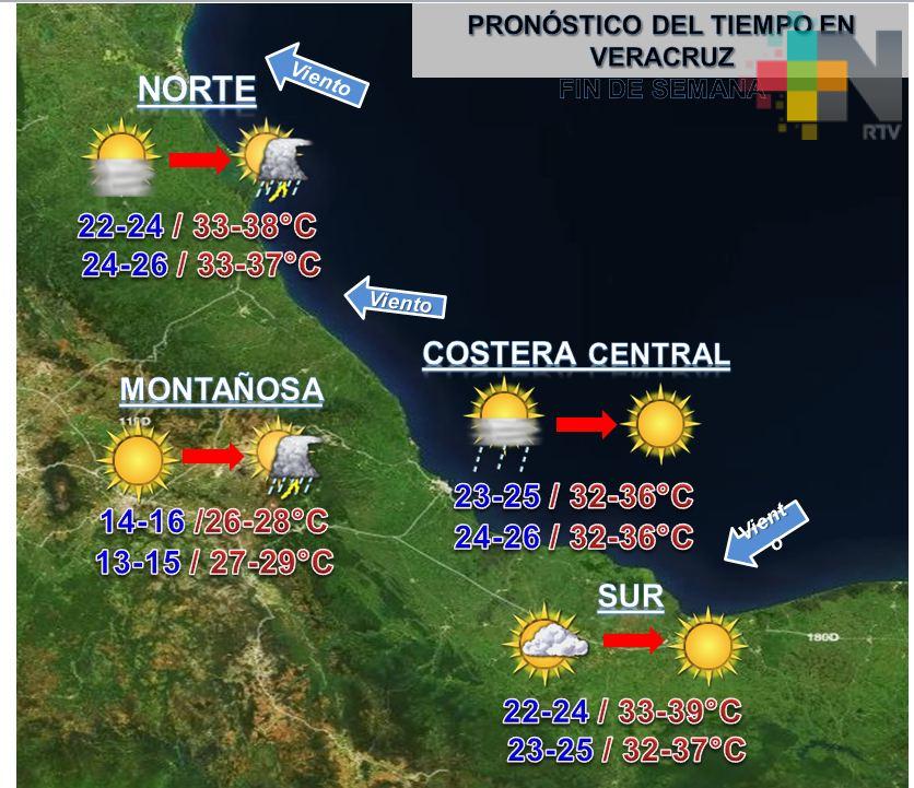 Fin de semana caluroso, pronostica PC