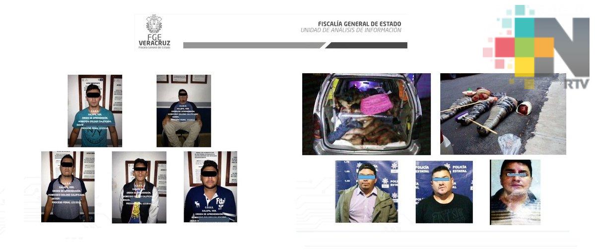 Detienen a banda de delincuentes dedicada al secuestro, ejecución y extorsiones en Xalapa