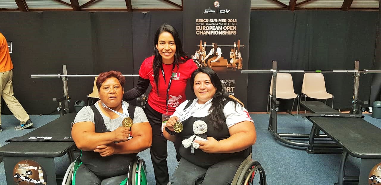 Doblete de oro para México en Europeo de Para-Powerlifting
