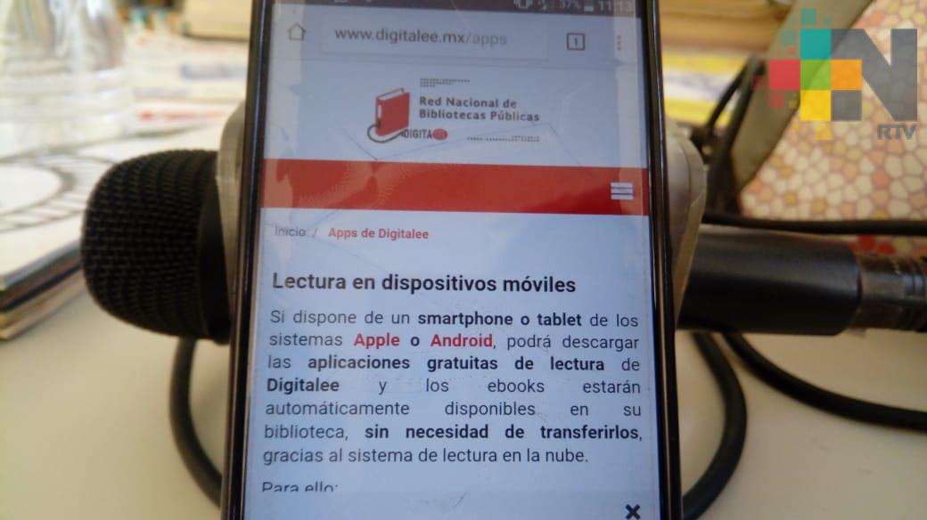 Fomentan la lectura a través de libros virtuales