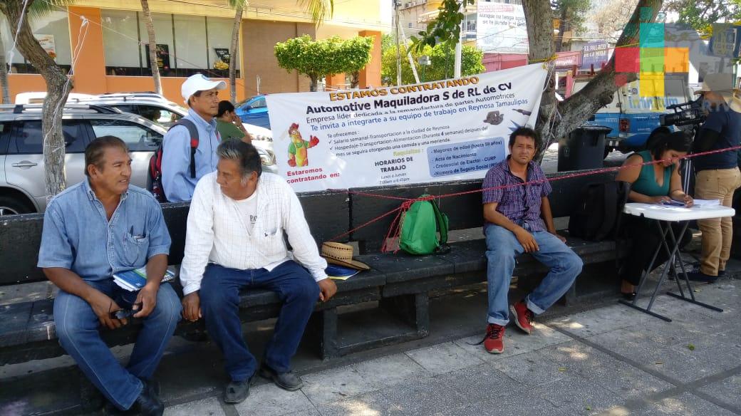 En Coatzacoalcos, empresa de autopartes recluta personal para Reynosa