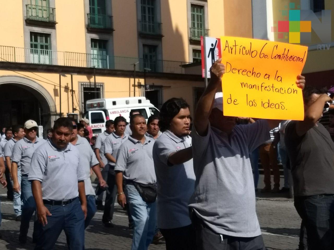 Organizaciones sindicales demandarán respeto a la libre expresión en desfile del primero de mayo