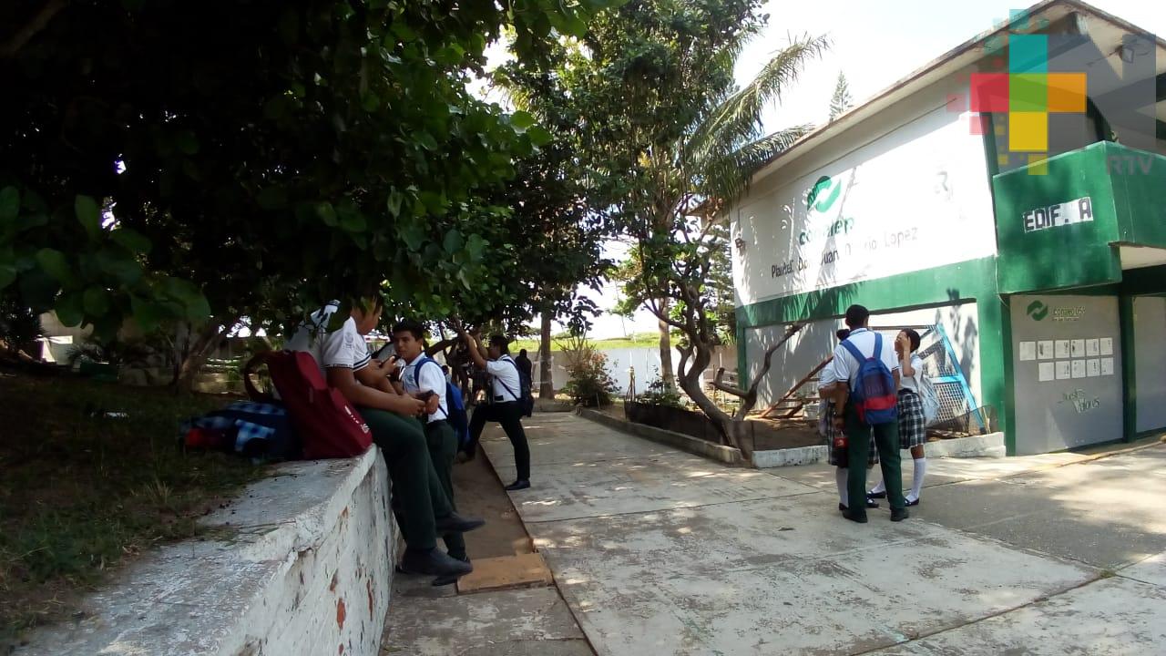 Conalep de Coatzacoalcos admitirá 450 alumnos para el próximo ciclo escolar