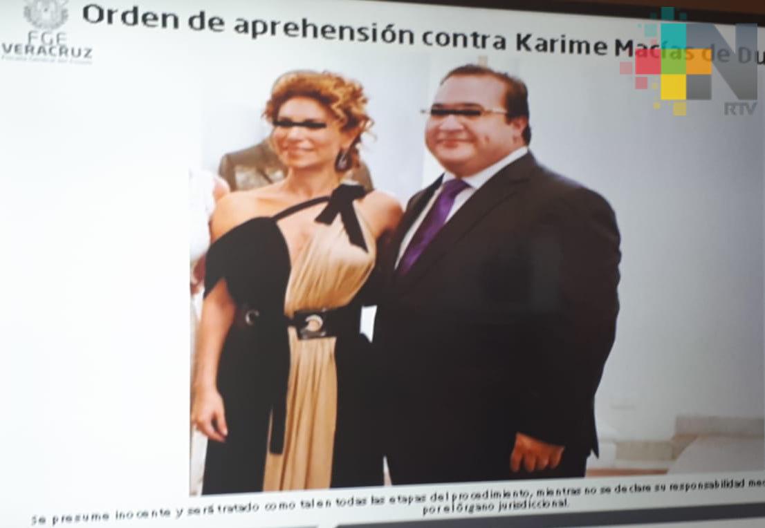 Se abrirán más carpetas de investigación contra Javier Duarte y Karime Macías: Fiscal General