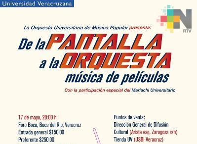 Presentarán «De la pantalla a la Orquesta» en Foro Boca