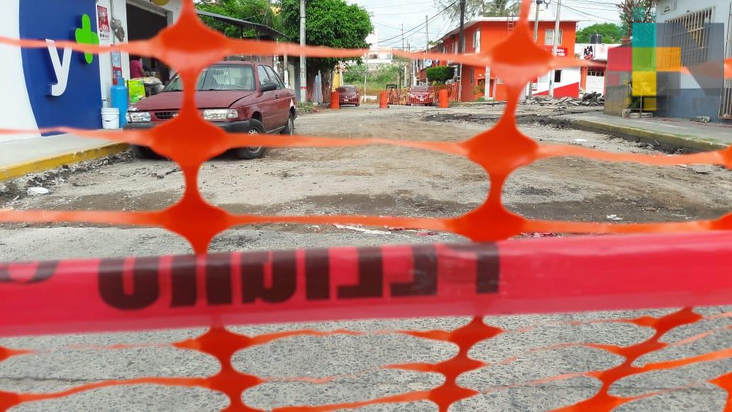 Detenida obra de drenaje donde fallecieron dos trabajadores, en Boca del Río