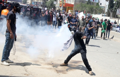 Regresa a la calma frontera entre Israel y Gaza tras noche de violencia