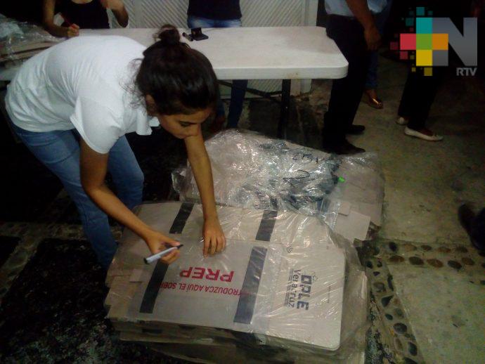 Llega paquetería electoral a Tuxpan