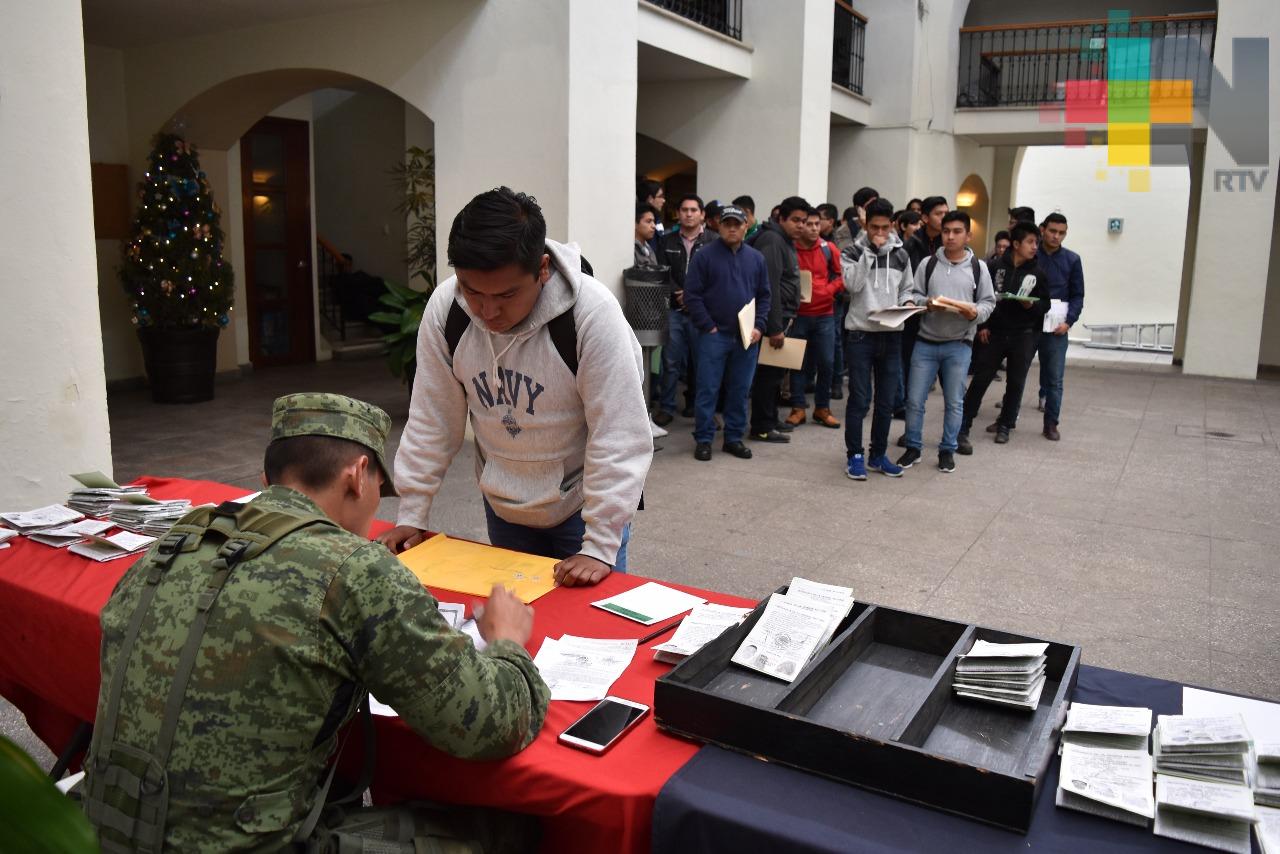 Invita Sedena a jóvenes tuxpeños a sorteo el próximo 28 de noviembre