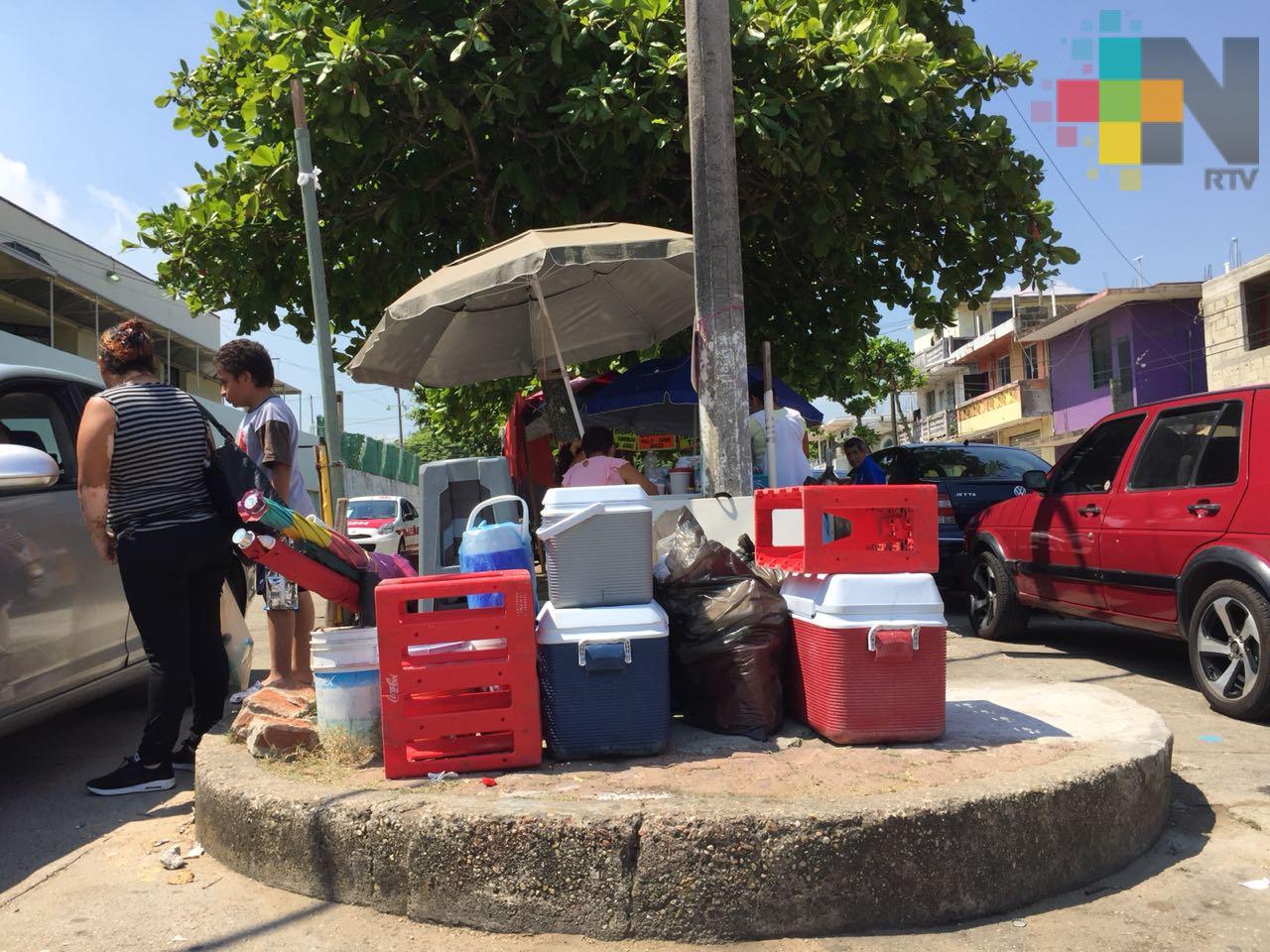En Tantoyuca exhortan a vendedores de alimentos en la vía pública a seguir medidas sanitarias